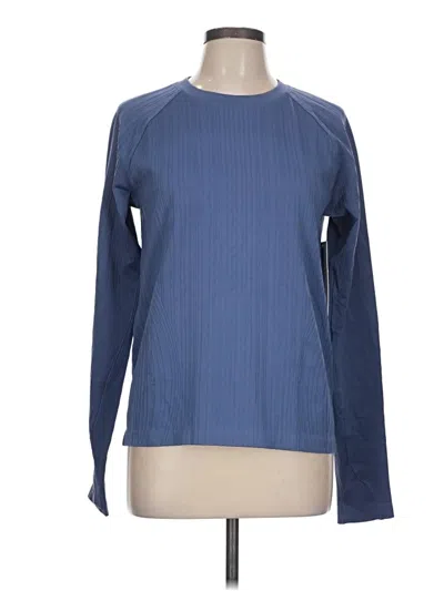 Pre-owned Lululemon Athletica Pullover Sweater In Blue