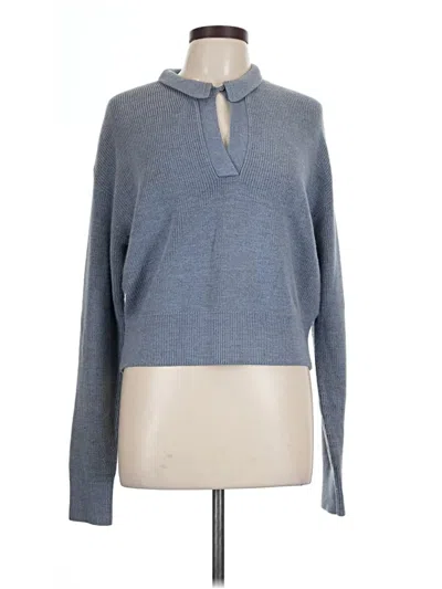 Pre-owned Lululemon Athletica Pullover Sweater In Blue