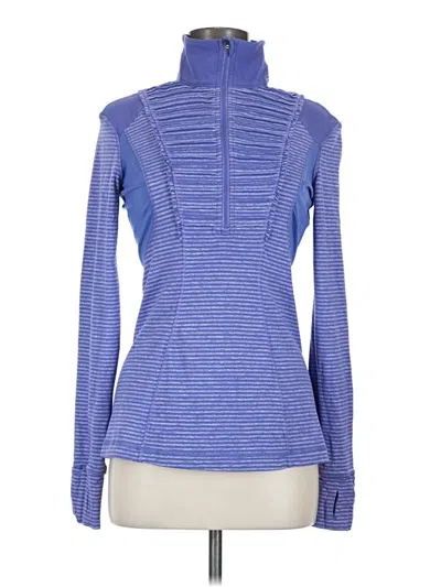 Pre-owned Lululemon Athletica Pullover Sweater In Blue