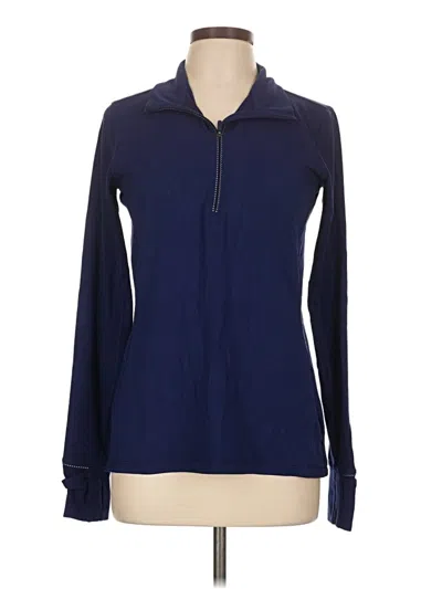 Pre-owned Lululemon Athletica Pullover Sweater In Blue