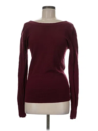 Pre-owned Lululemon Athletica Pullover Sweater In Burgundy