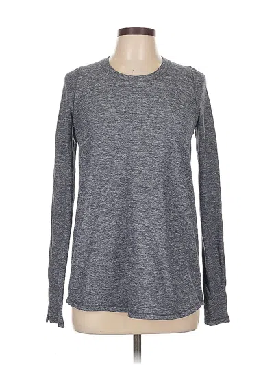 Pre-owned Lululemon Athletica Pullover Sweater In Gray