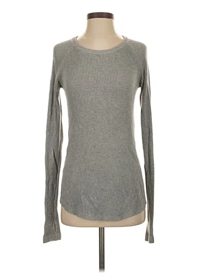 Pre-owned Lululemon Athletica Pullover Sweater In Gray