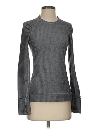 Pre-owned Lululemon Athletica Pullover Sweater In Gray