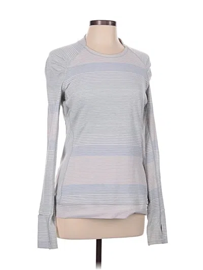 Pre-owned Lululemon Athletica Pullover Sweater In Gray