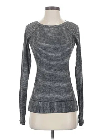 Pre-owned Lululemon Athletica Pullover Sweater In Gray