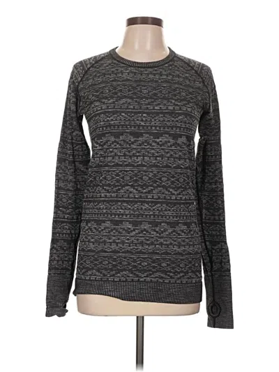 Pre-owned Lululemon Athletica Pullover Sweater In Gray