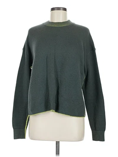 Pre-owned Lululemon Athletica Pullover Sweater In Green
