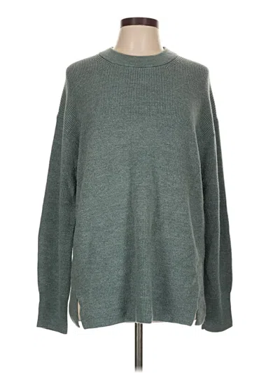 Pre-owned Lululemon Athletica Pullover Sweater In Green