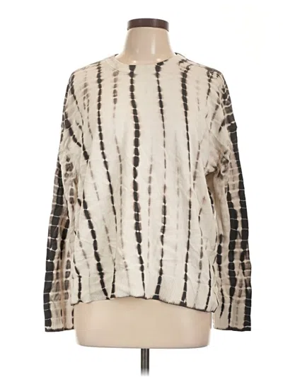 Pre-owned Lululemon Athletica Pullover Sweater In Ivory