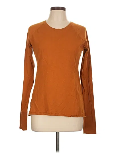 Pre-owned Lululemon Athletica Pullover Sweater In Orange