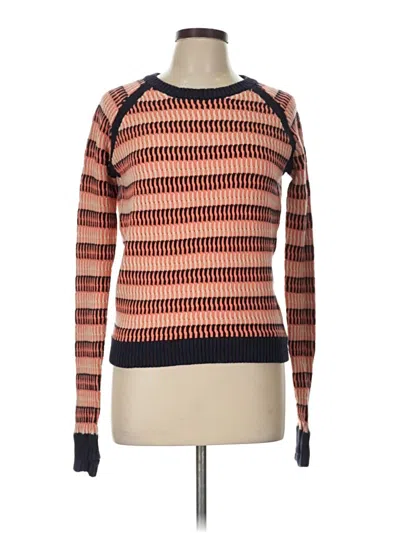 Pre-owned Lululemon Athletica Pullover Sweater In Orange