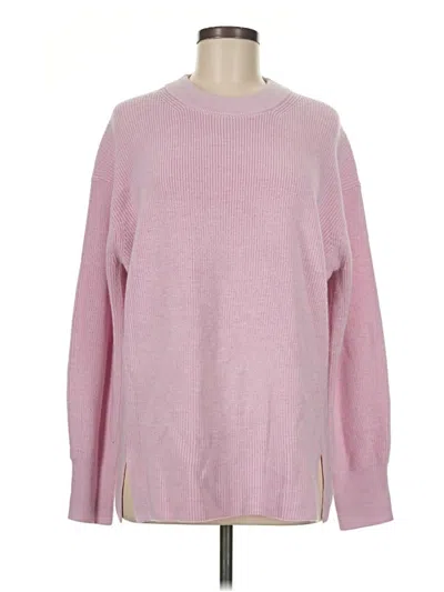 Pre-owned Lululemon Athletica Pullover Sweater In Pink
