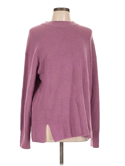 Pre-owned Lululemon Athletica Pullover Sweater In Purple