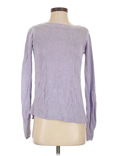 Pre-owned Lululemon Athletica Pullover Sweater In Purple