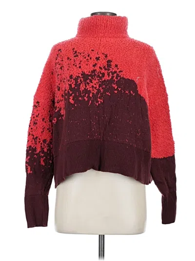 Pre-owned Lululemon Athletica Pullover Sweater In Red