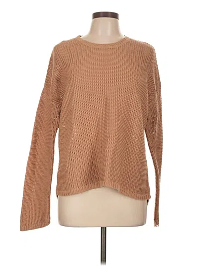 Pre-owned Lululemon Athletica Pullover Sweater In Tan