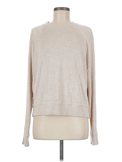 Pre-owned Lululemon Athletica Pullover Sweater In Tan