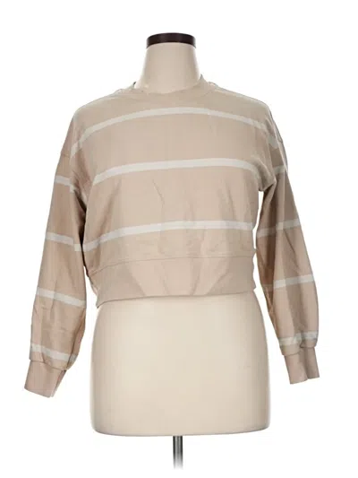 Pre-owned Lululemon Athletica Pullover Sweater In Tan