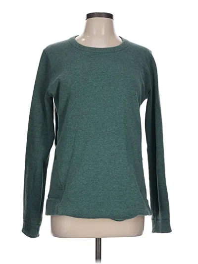 Pre-owned Lululemon Athletica Pullover Sweater In Teal