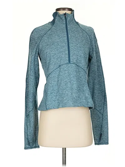 Pre-owned Lululemon Athletica Pullover Sweater In Teal