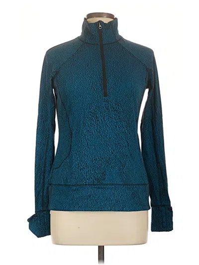 Pre-owned Lululemon Athletica Pullover Sweater In Teal