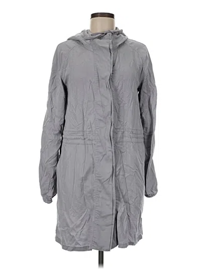 Pre-owned Lululemon Athletica Raincoat In Gray