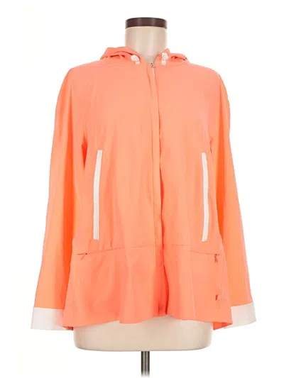 Pre-owned Lululemon Athletica Raincoat In Orange