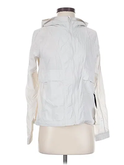 Lululemon Athletica Raincoat In Silver