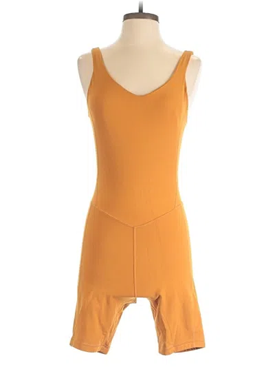 Pre-owned Lululemon Athletica Romper In Orange