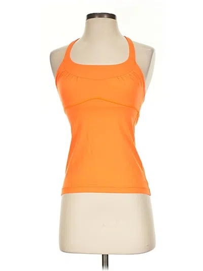 Pre-owned Lululemon Athletica Romper In Orange