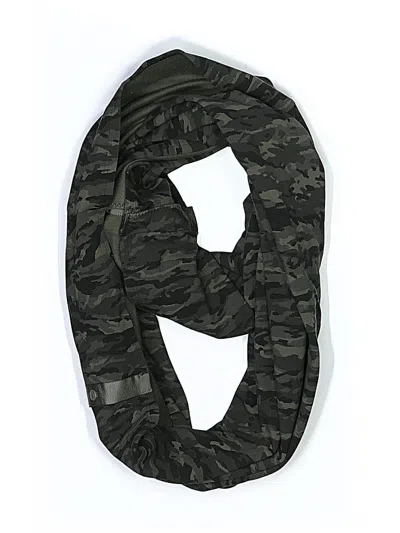 Pre-owned Lululemon Athletica Scarf In Black