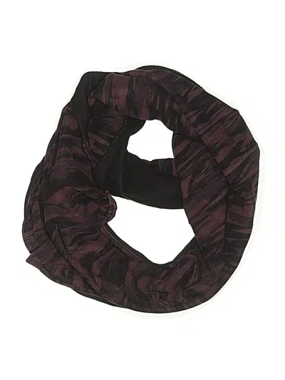 Pre-owned Lululemon Athletica Scarf In Burgundy