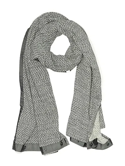 Pre-owned Lululemon Athletica Scarf In Gray