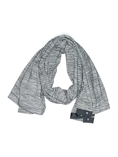 Pre-owned Lululemon Athletica Scarf In Gray