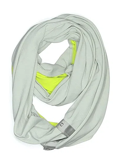 Pre-owned Lululemon Athletica Scarf In Gray