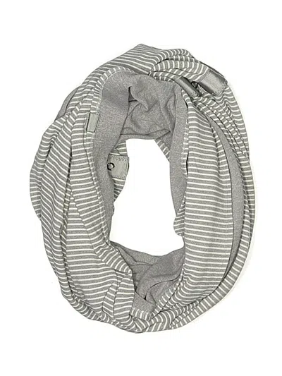 Pre-owned Lululemon Athletica Scarf In Gray