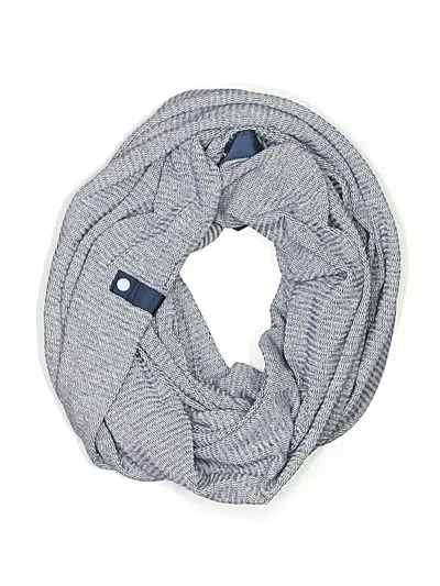Pre-owned Lululemon Athletica Scarf In Gray