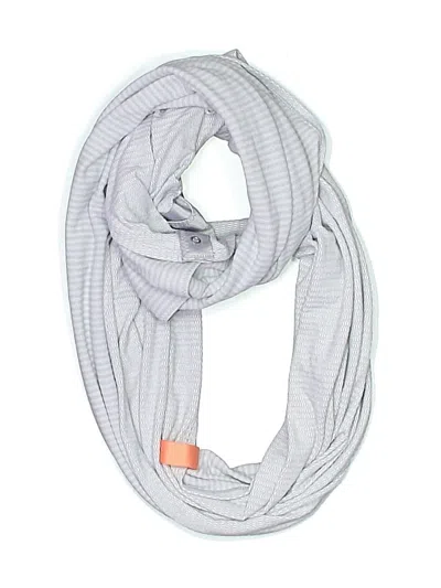 Pre-owned Lululemon Athletica Scarf In Gray