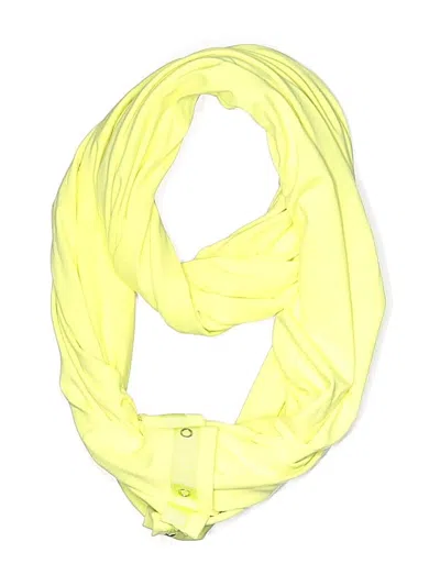 Pre-owned Lululemon Athletica Scarf In Yellow