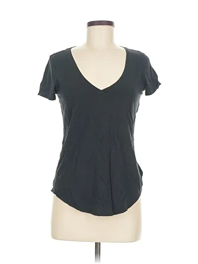 Pre-owned Lululemon Athletica Short Sleeve T-shirt In Black