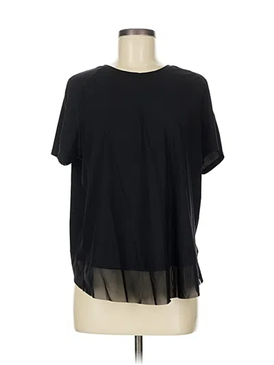 Pre-owned Lululemon Athletica Short Sleeve T-shirt In Black
