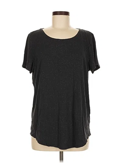 Pre-owned Lululemon Athletica Short Sleeve T-shirt In Black