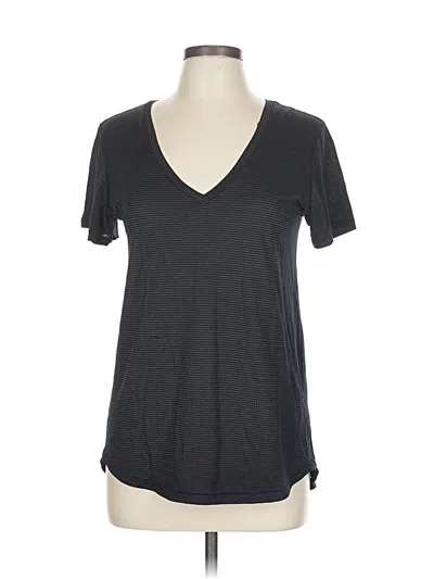 Pre-owned Lululemon Athletica Short Sleeve T-shirt In Black