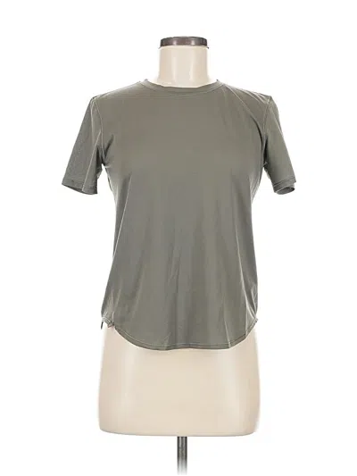 Pre-owned Lululemon Athletica Short Sleeve T-shirt In Brown