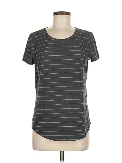 Pre-owned Lululemon Athletica Short Sleeve T-shirt In Gray