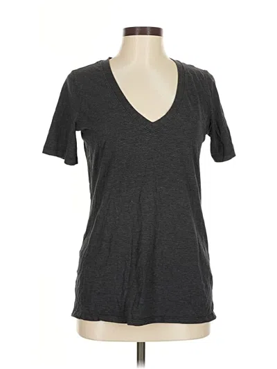 Pre-owned Lululemon Athletica Short Sleeve T-shirt In Gray