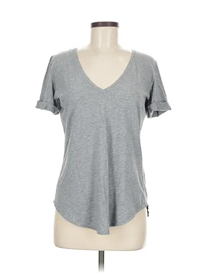 Pre-owned Lululemon Athletica Short Sleeve T-shirt In Gray