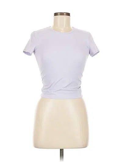 Pre-owned Lululemon Athletica Short Sleeve T-shirt In Gray