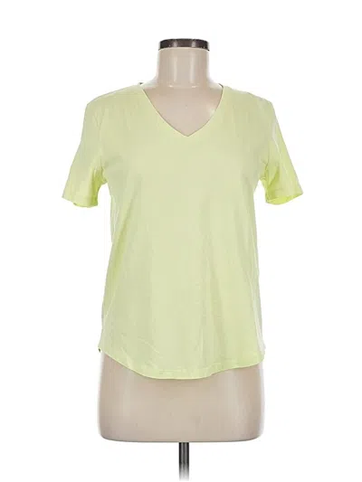 Pre-owned Lululemon Athletica Short Sleeve T-shirt In Green